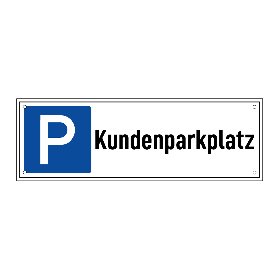 Kundenparkplatz
