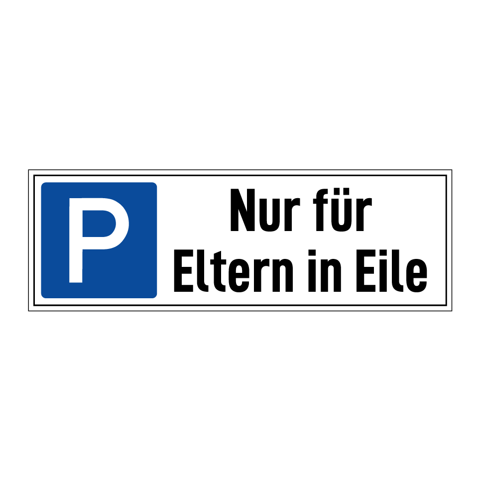 Nur für Eltern in Eile