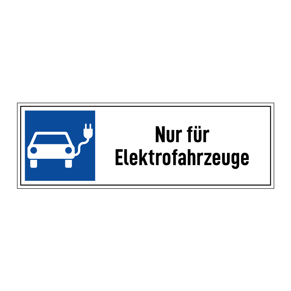 Nur für Elektrofahrzeuge