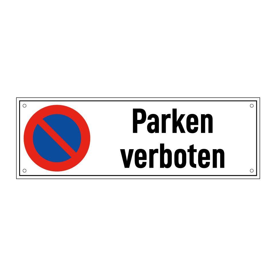Parken verboten