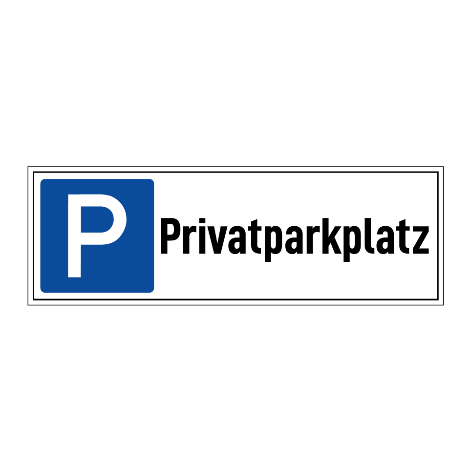 Privatparkplatz