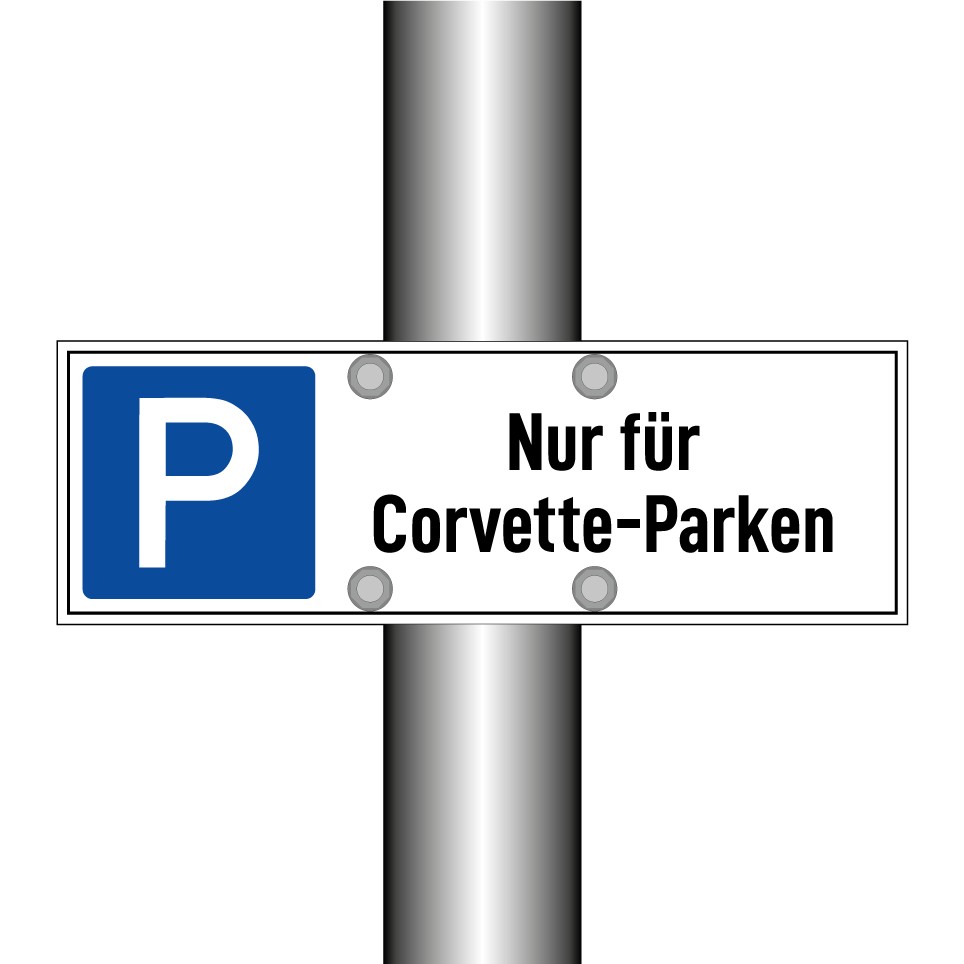 Nur für Corvette-Parken