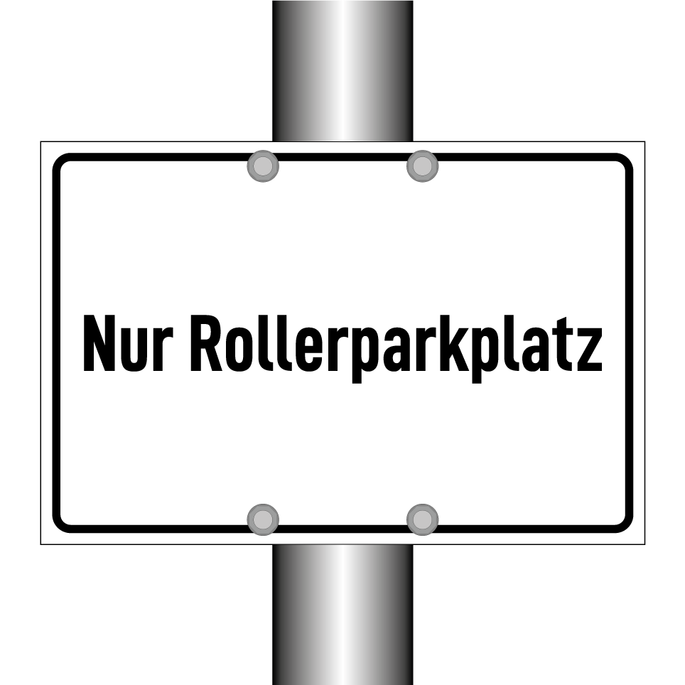 Nur Rollerparkplatz