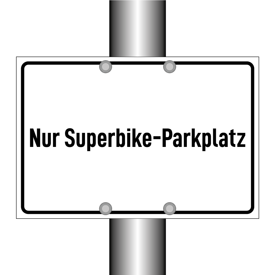 Nur Superbike-Parkplatz