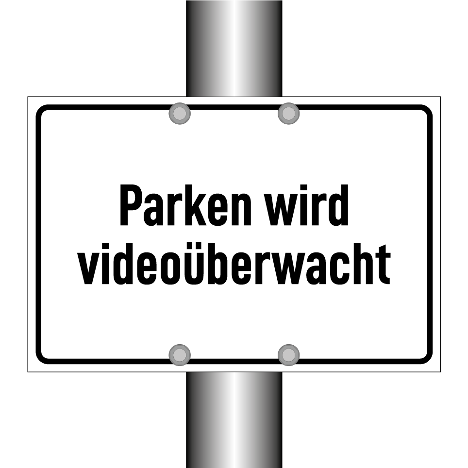 Parken wird videoüberwacht