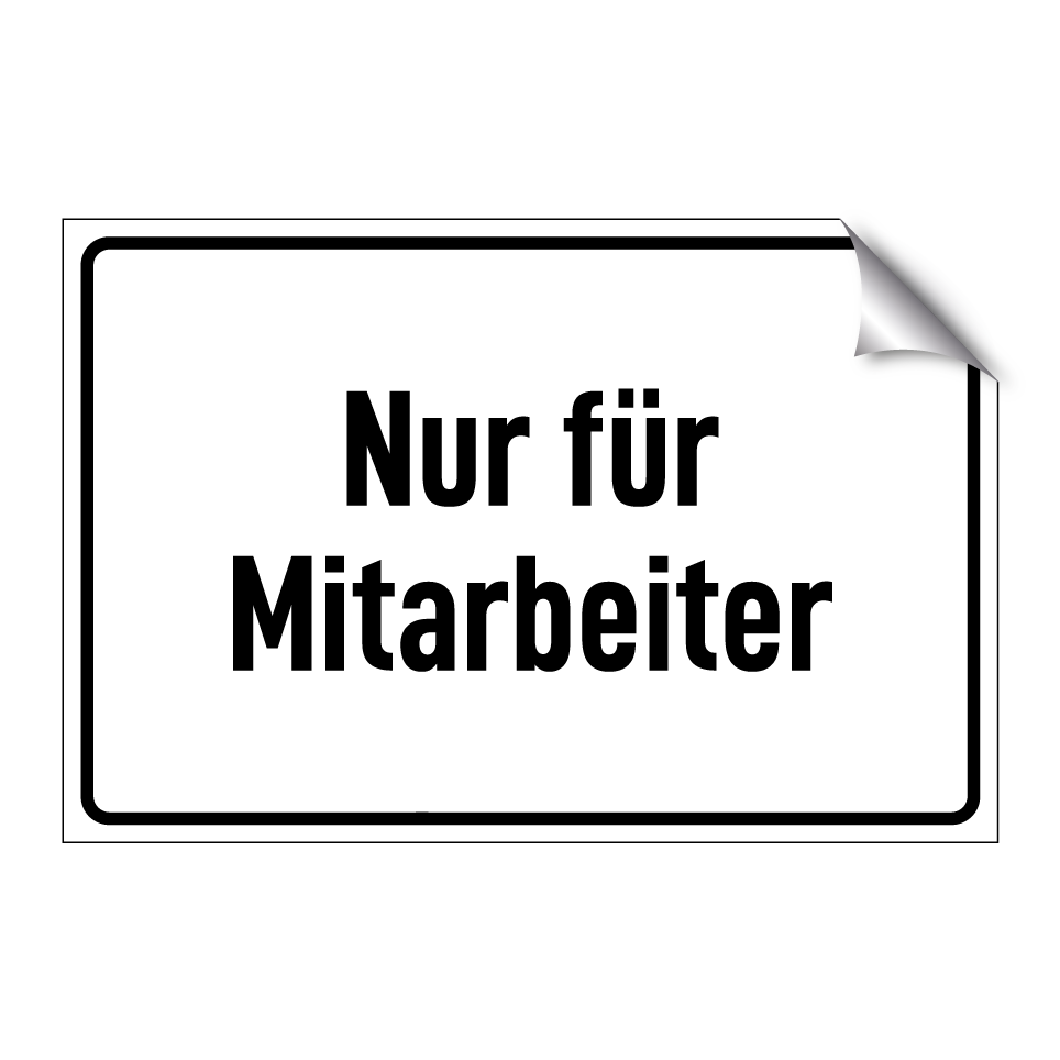Nur für Mitarbeiter
