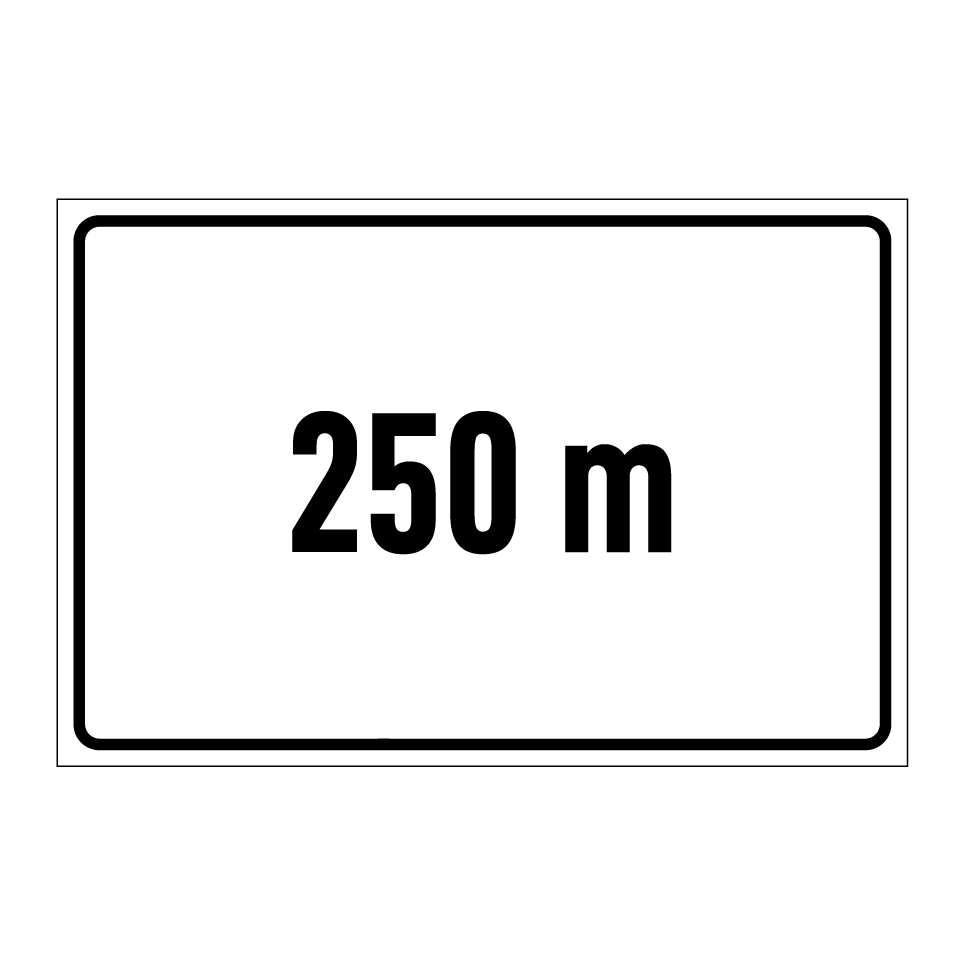 250 m