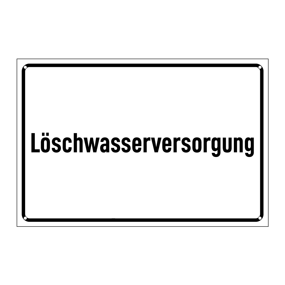 Löschwasserversorgung