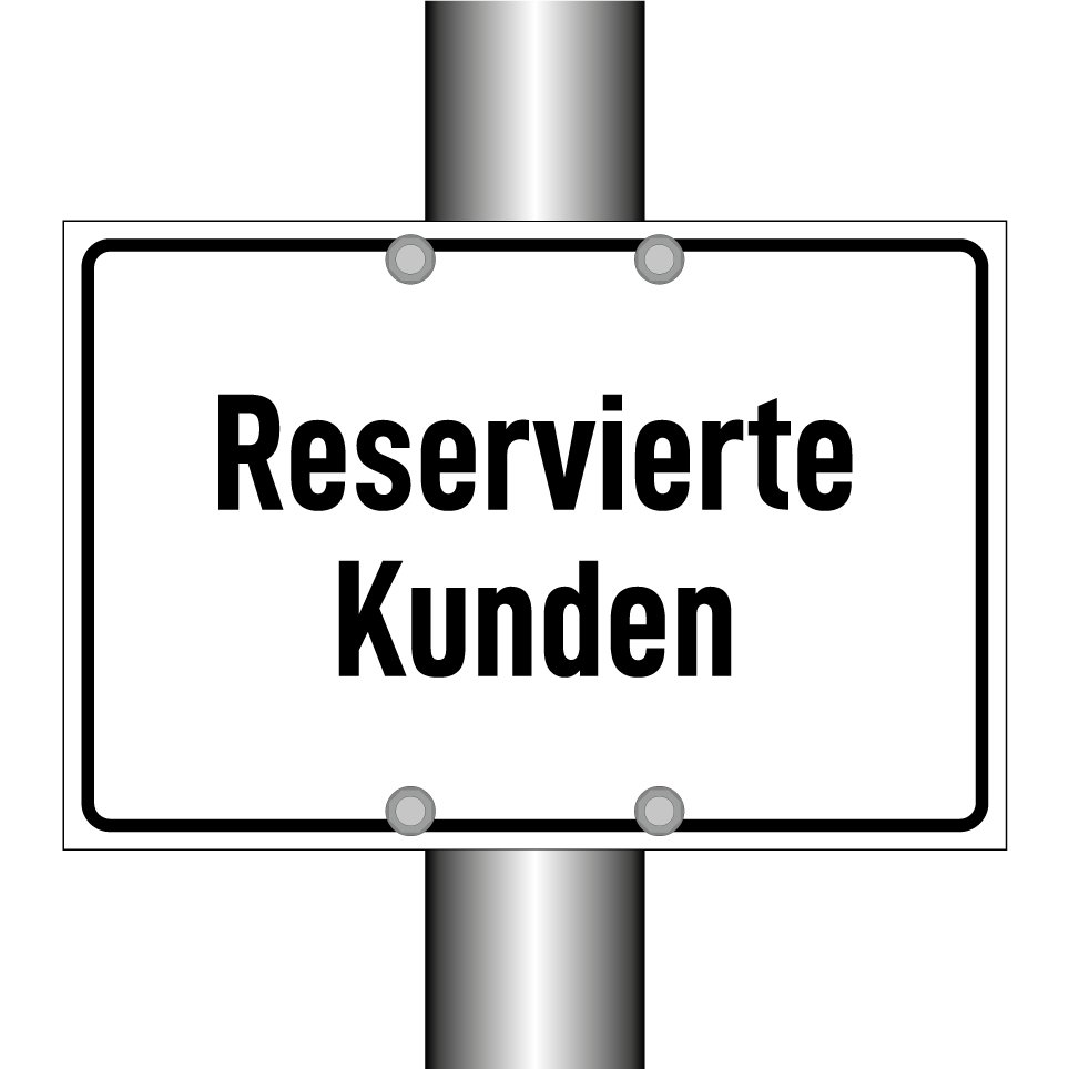 Reservierte Kunden