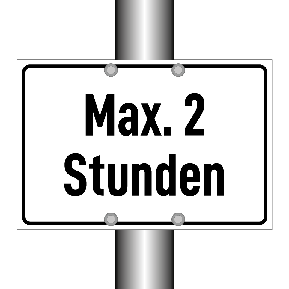 Max. 2 Stunden