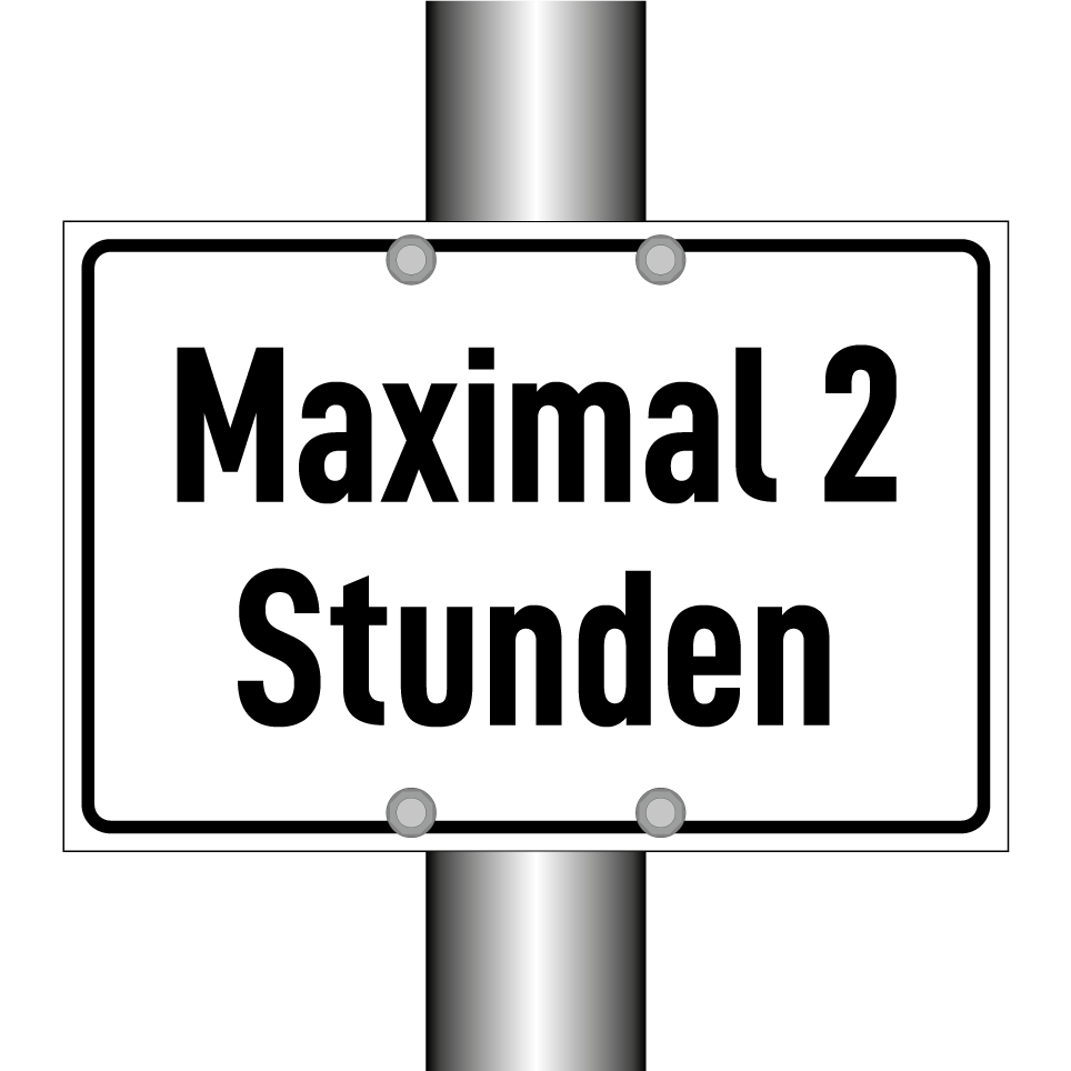 Maximal 2 Stunden