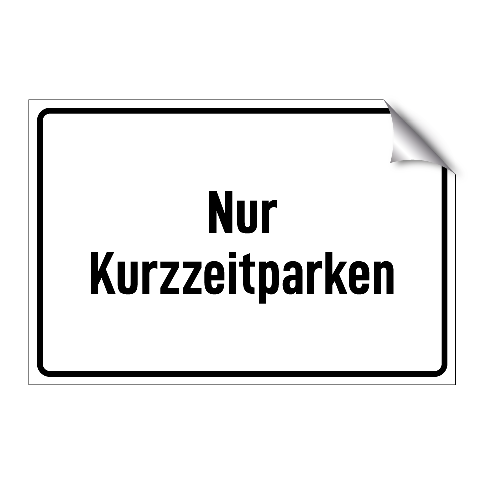 Nur Kurzzeitparken