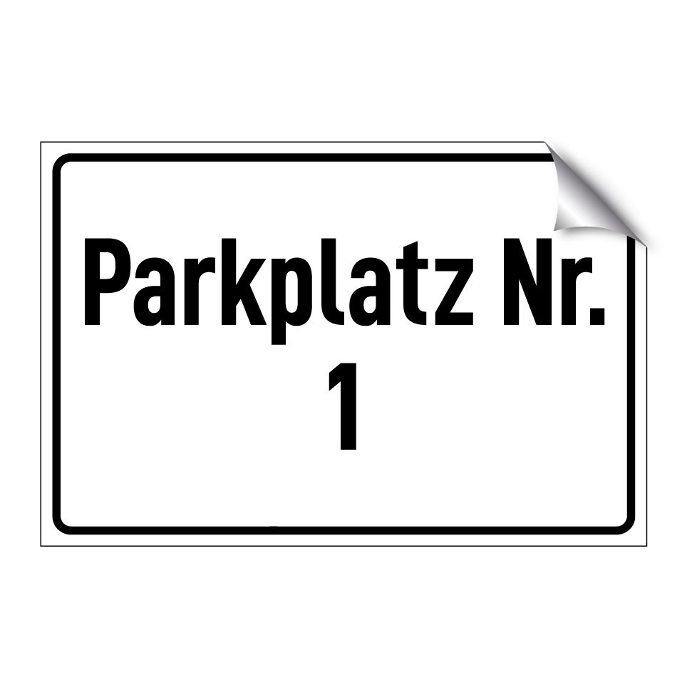 Parkplatz Nr. 1