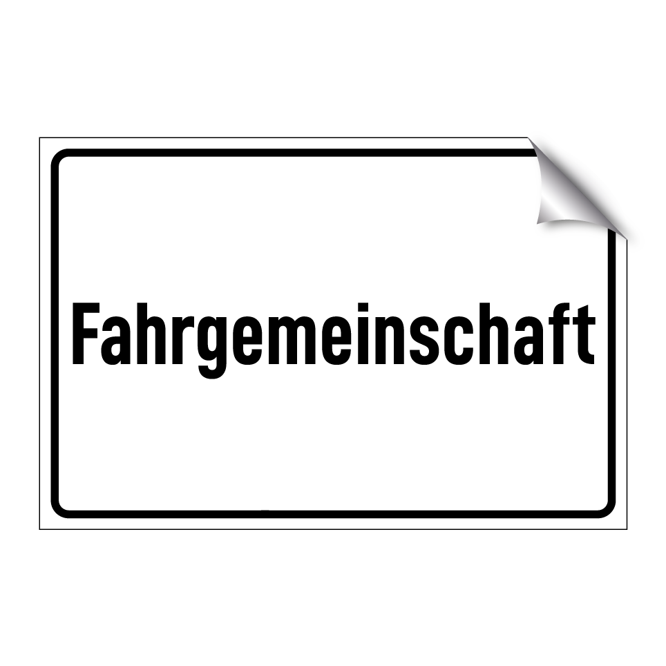 Fahrgemeinschaft
