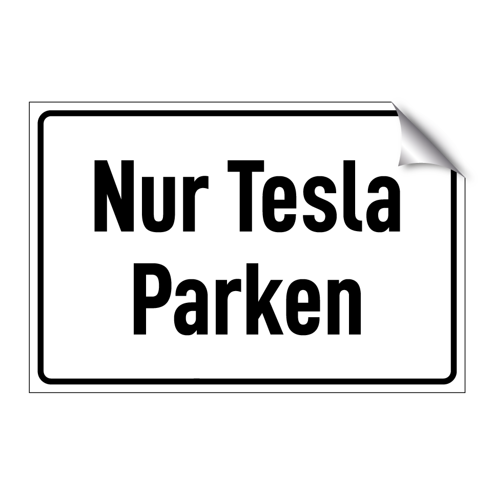 Nur Tesla Parken
