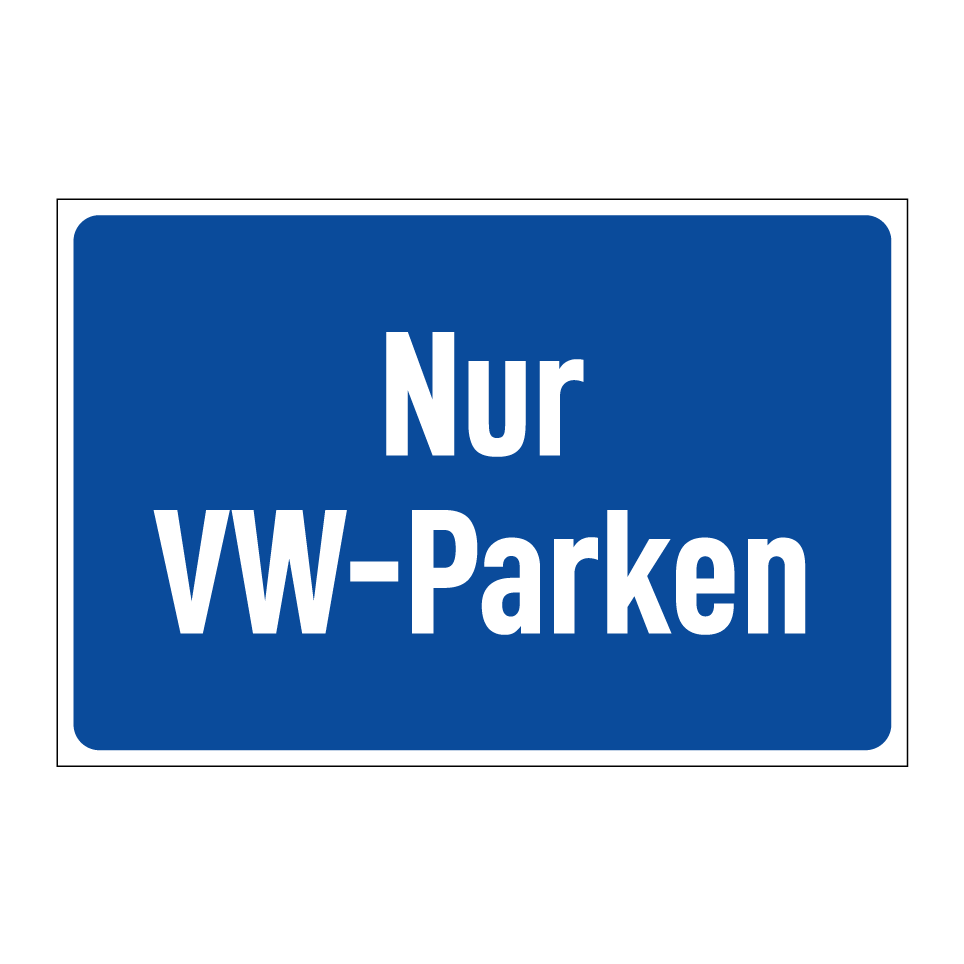 Nur VW-Parken