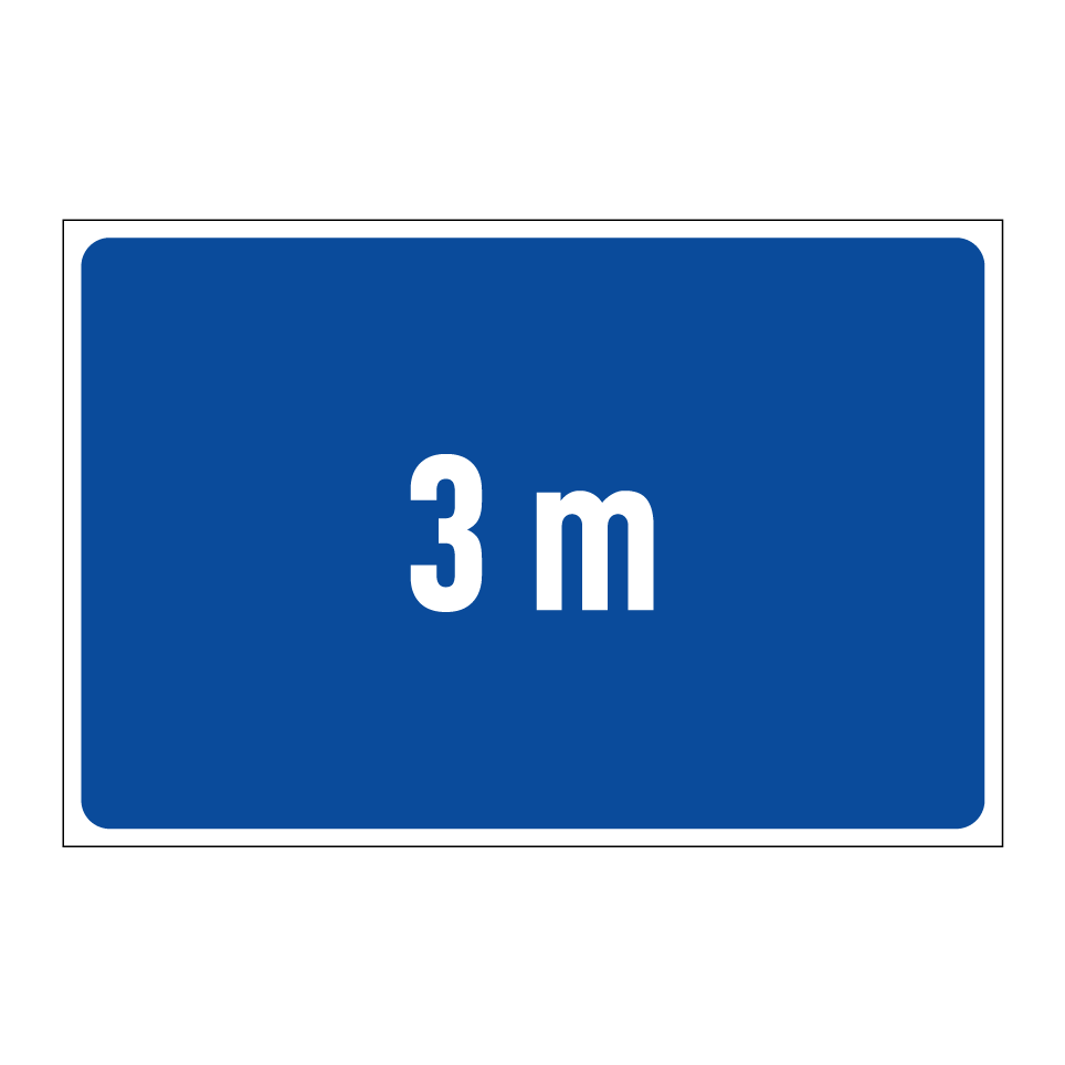 3 m