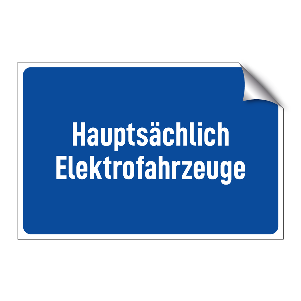 Hauptsächlich Elektrofahrzeuge