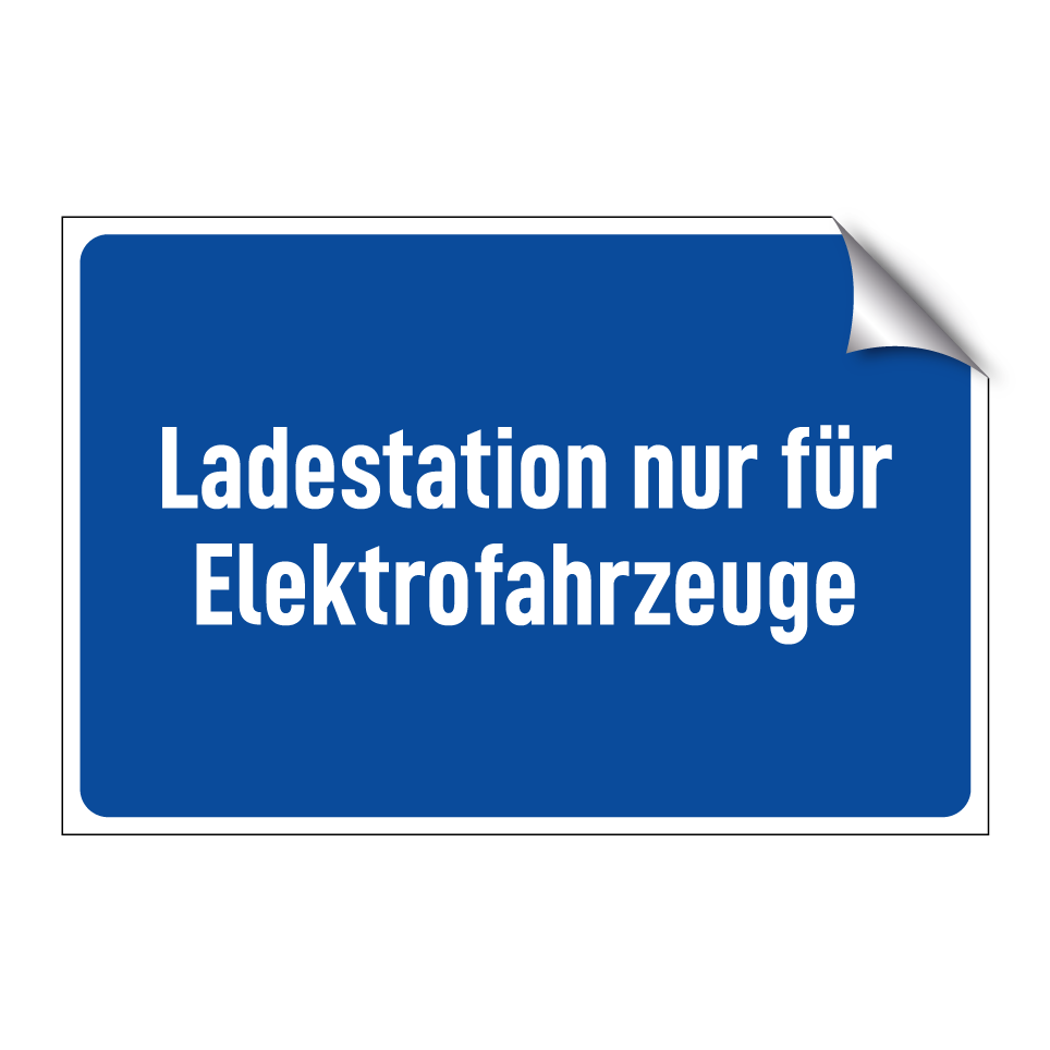 Ladestation nur für Elektrofahrzeuge