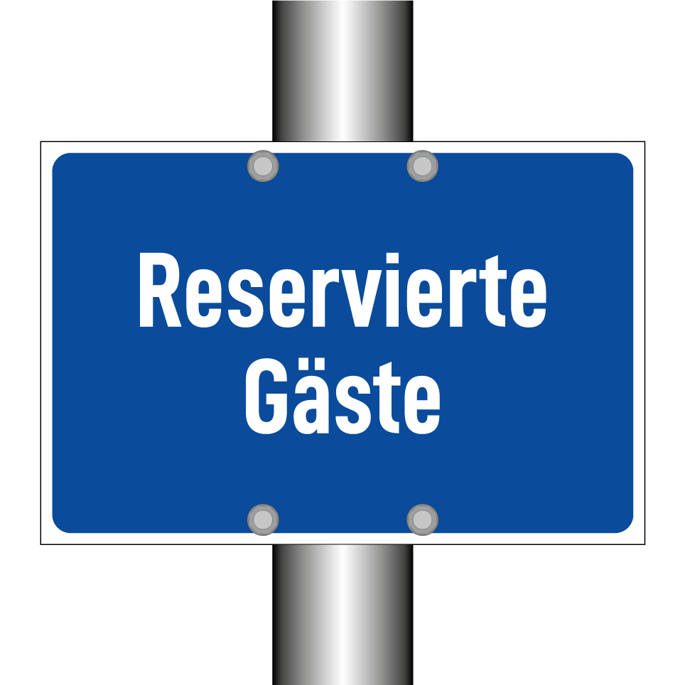 Reservierte Gäste