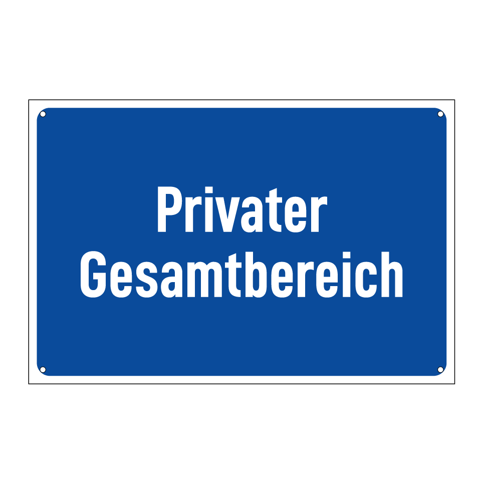 Privater Gesamtbereich
