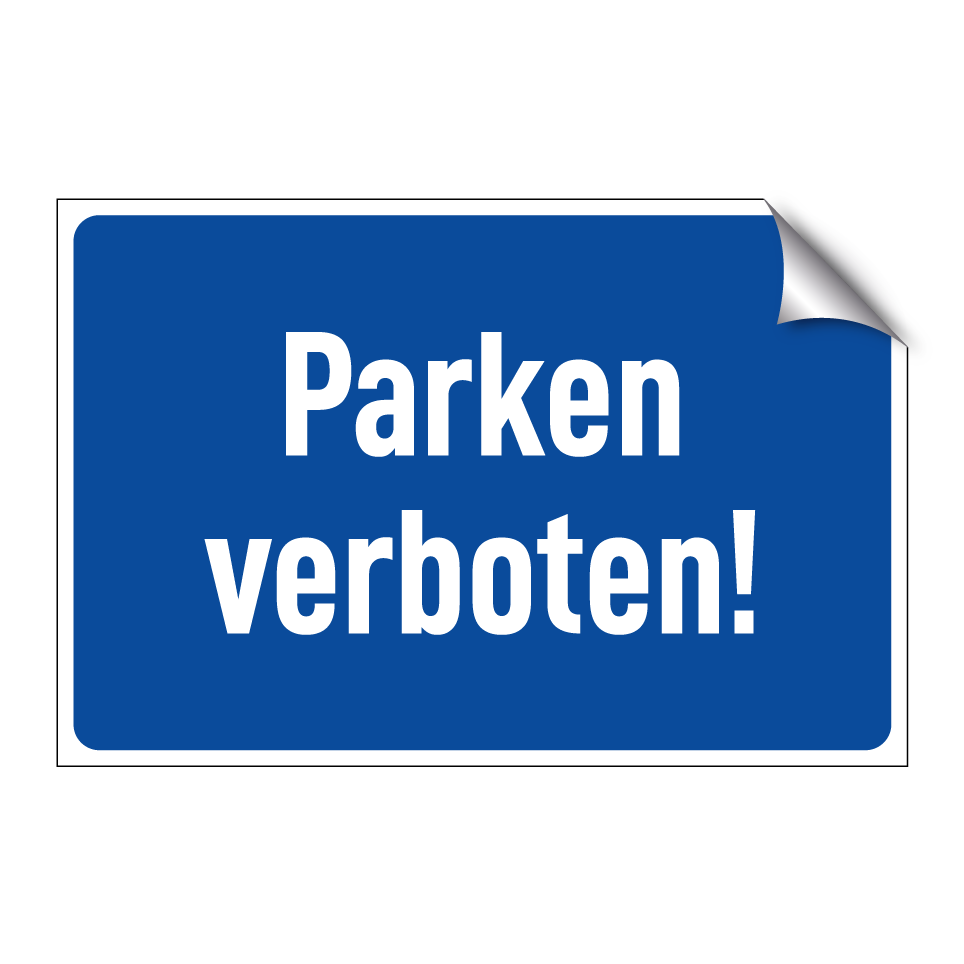 Parken verboten!