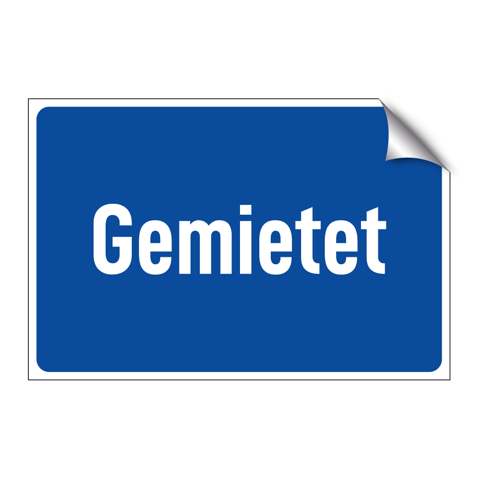 Gemietet