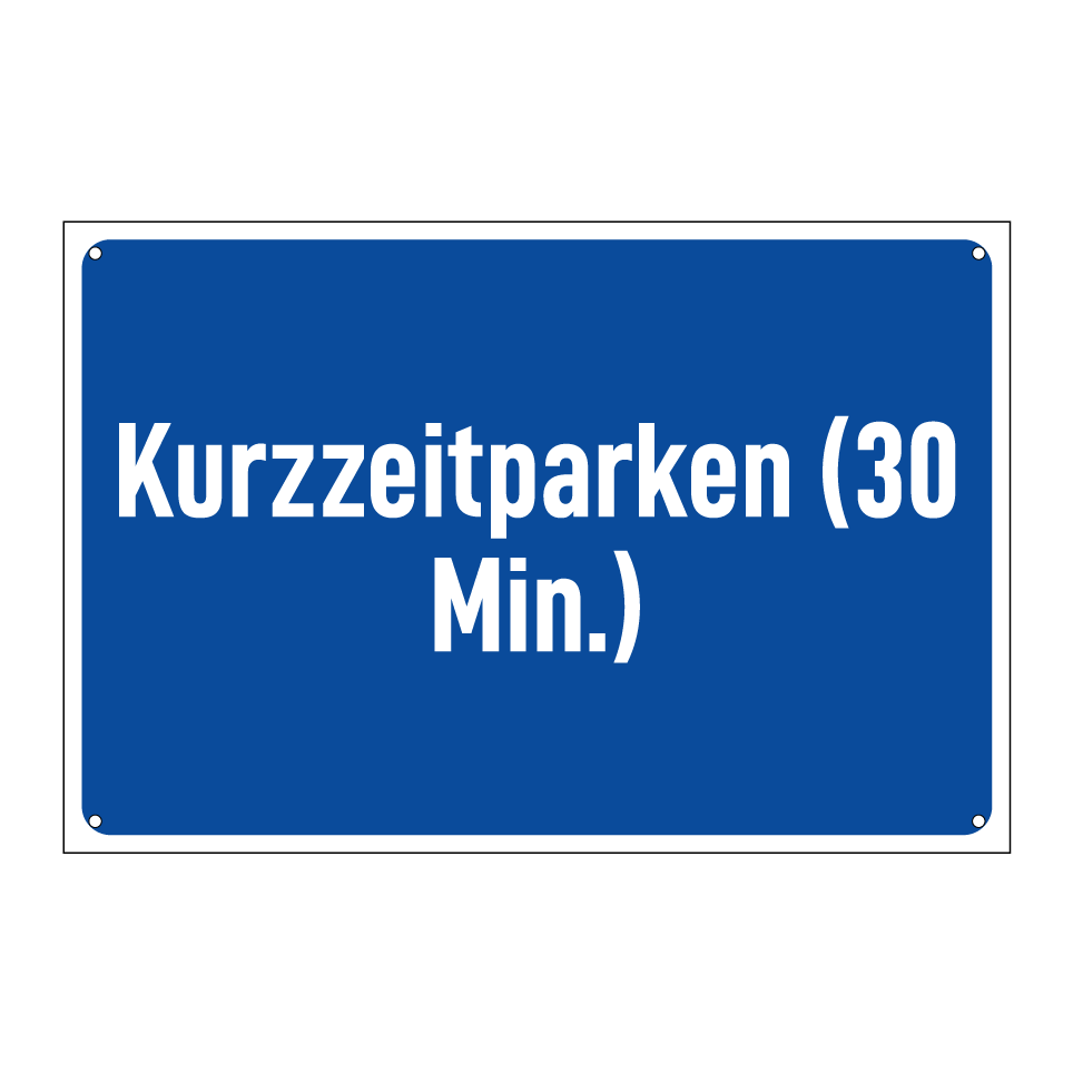 Kurzzeitparken (30 Min.)
