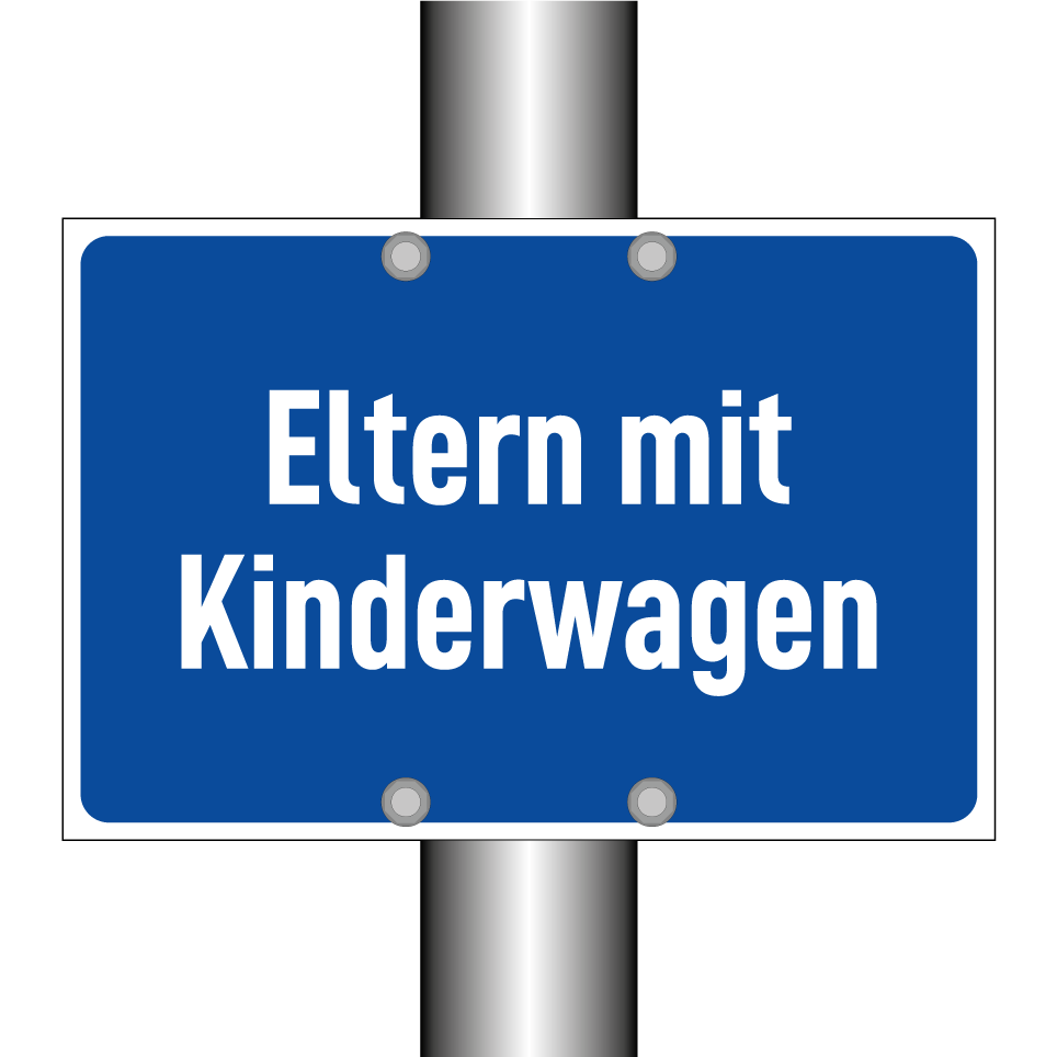 Eltern mit Kinderwagen