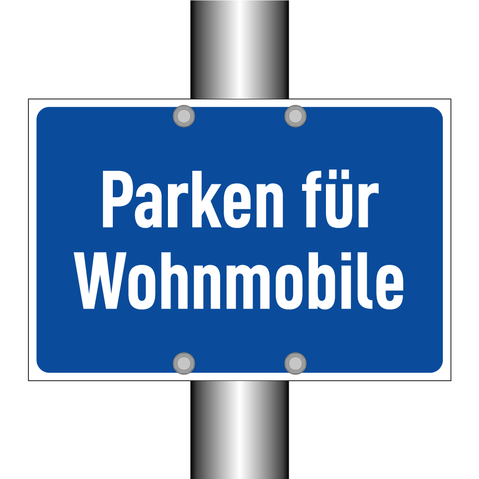 Parken für Wohnmobile