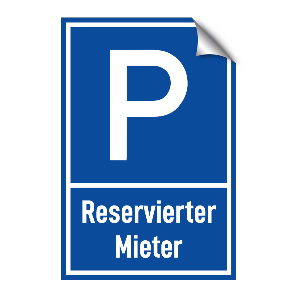 Reservierter Mieter