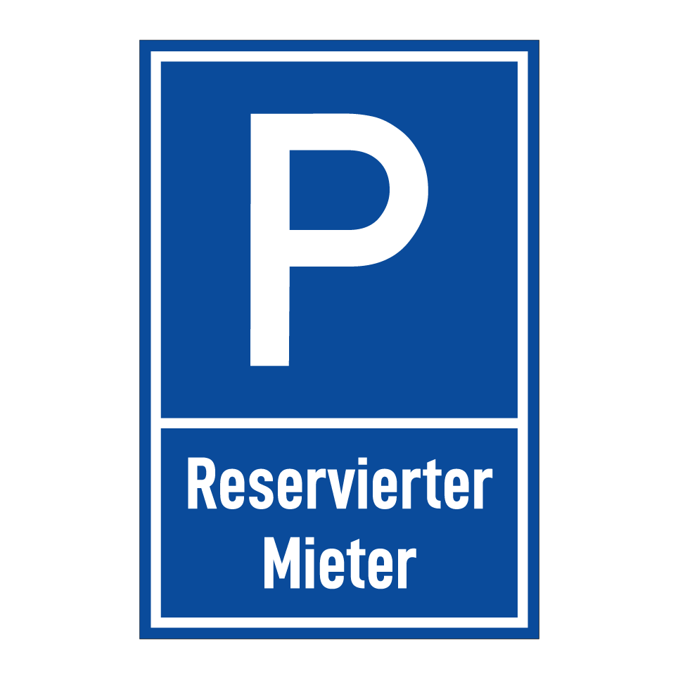 Reservierter Mieter