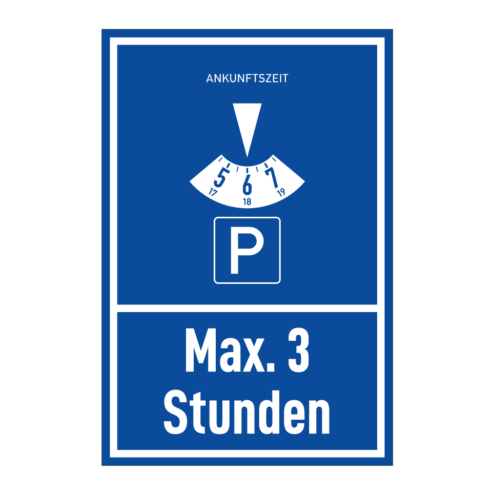 Max. 3 Stunden