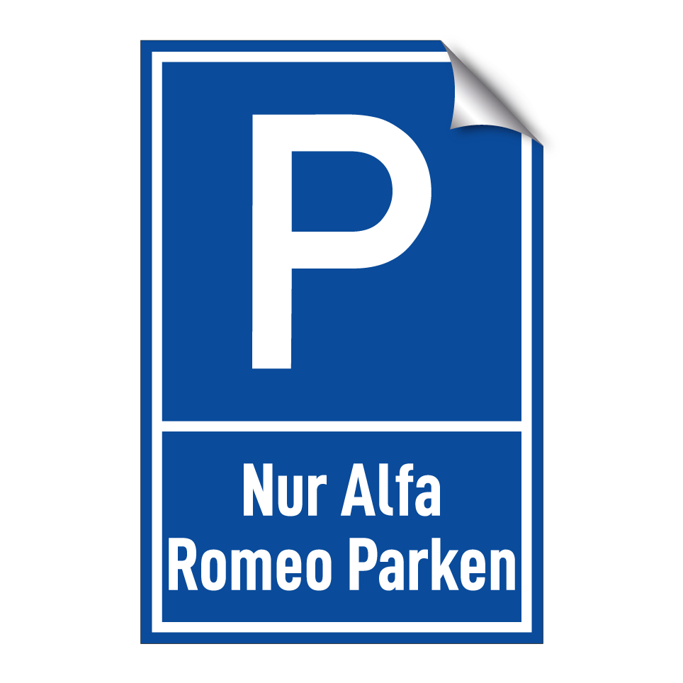 Nur Alfa Romeo Parken