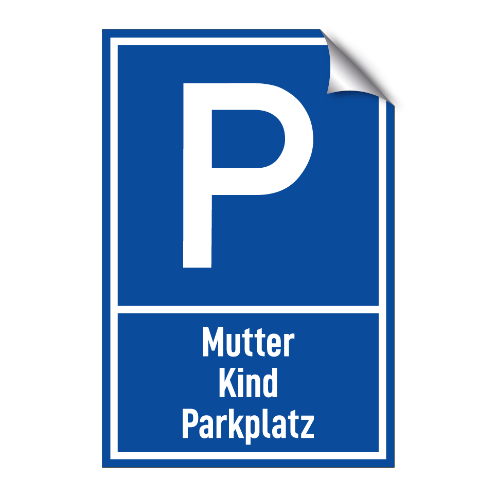 Mutter-Kind-Parkplatz