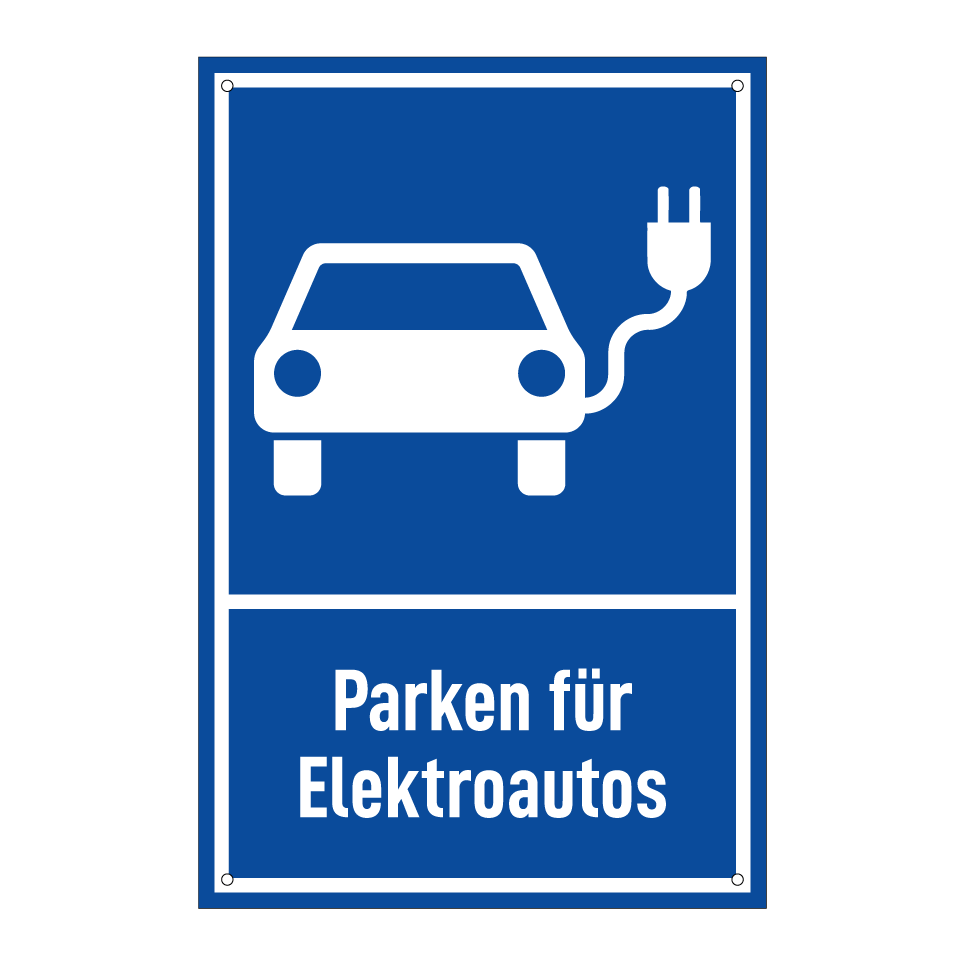Parken für Elektroautos