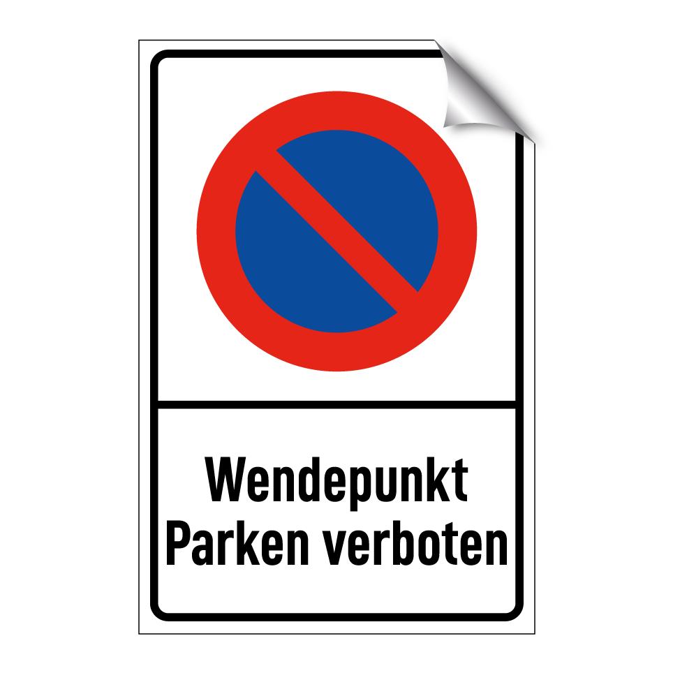 Wendepunkt Parken verboten