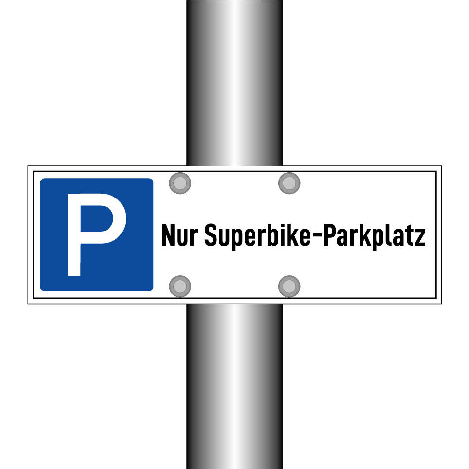 Nur Superbike-Parkplatz