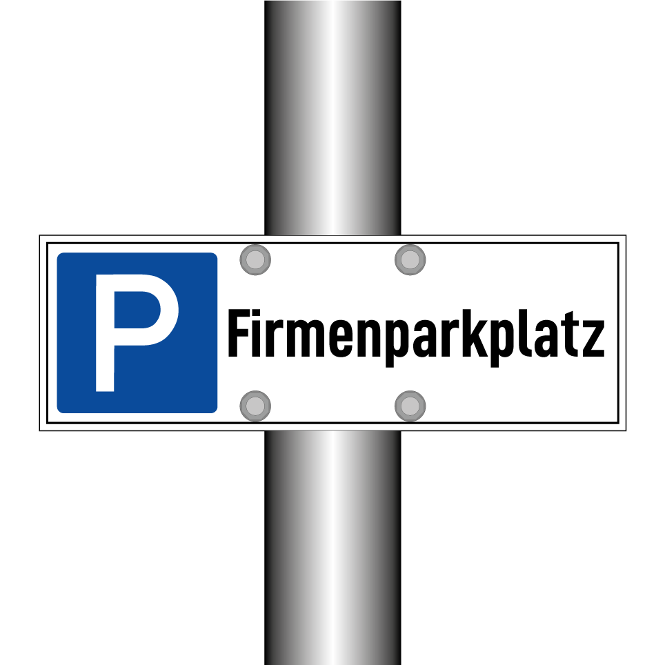 Firmenparkplatz