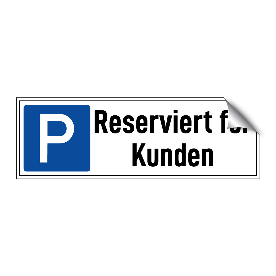 Reserviert für Kunden