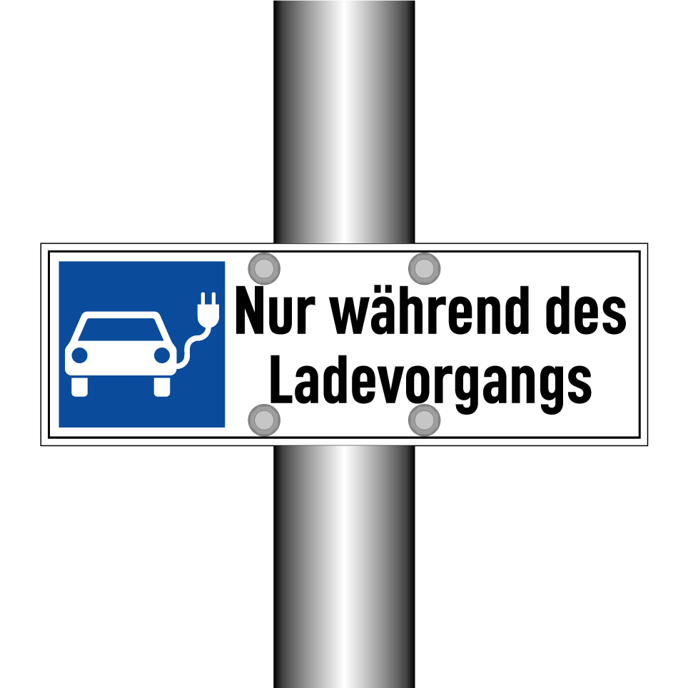 Nur während des Ladevorgangs