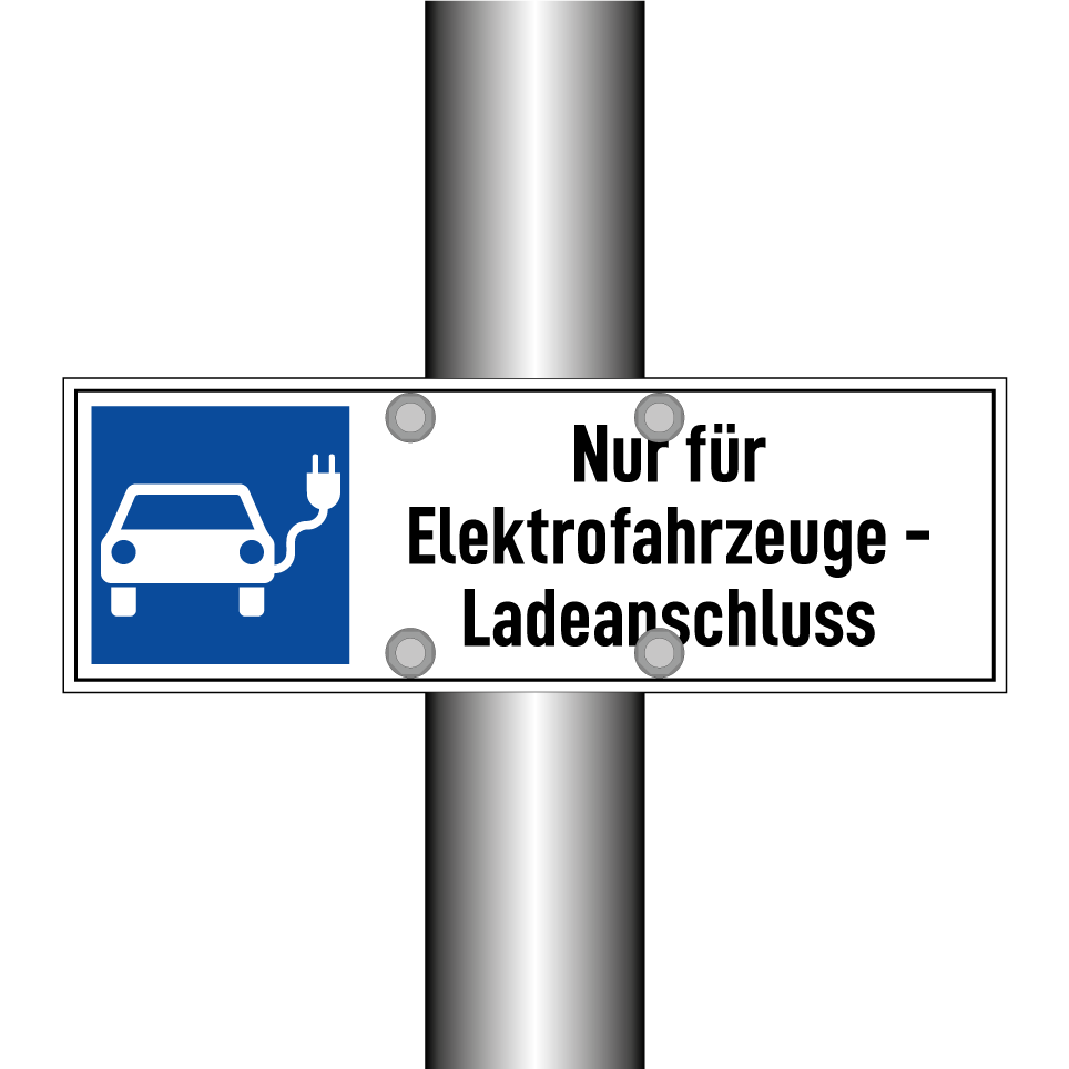 Nur für Elektrofahrzeuge - Ladeanschluss