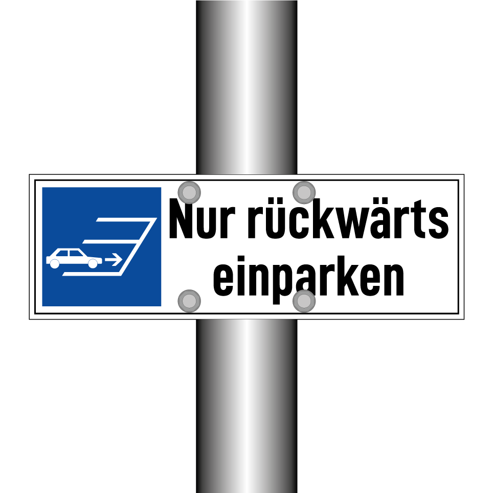 Nur rückwärts einparken