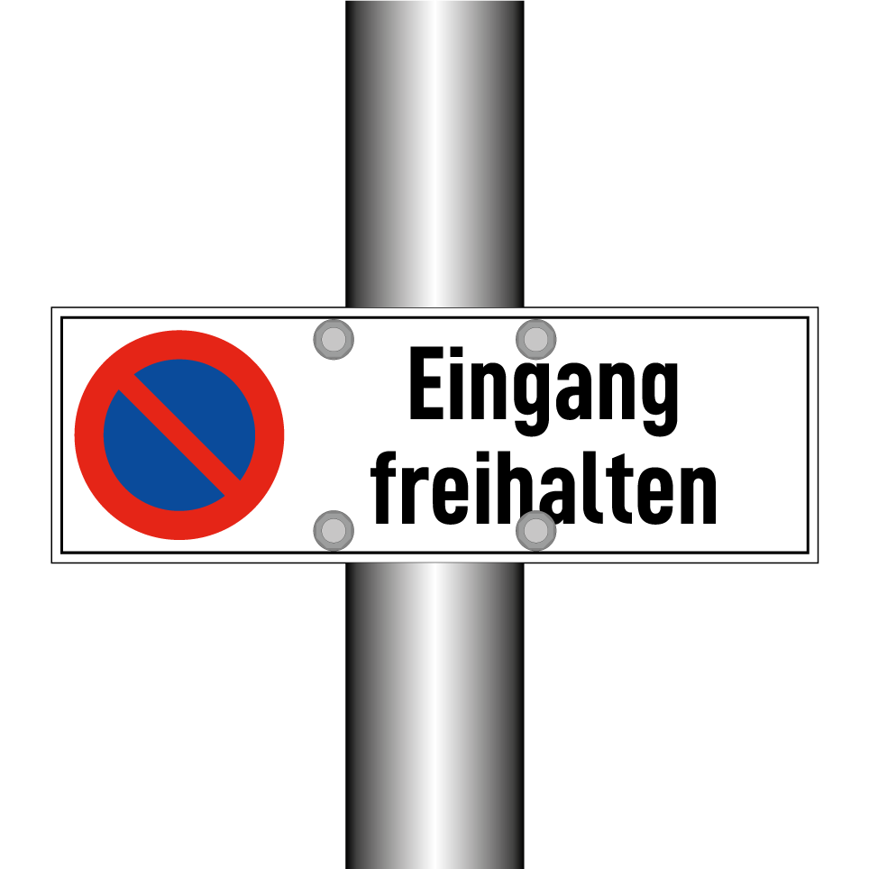 Eingang freihalten