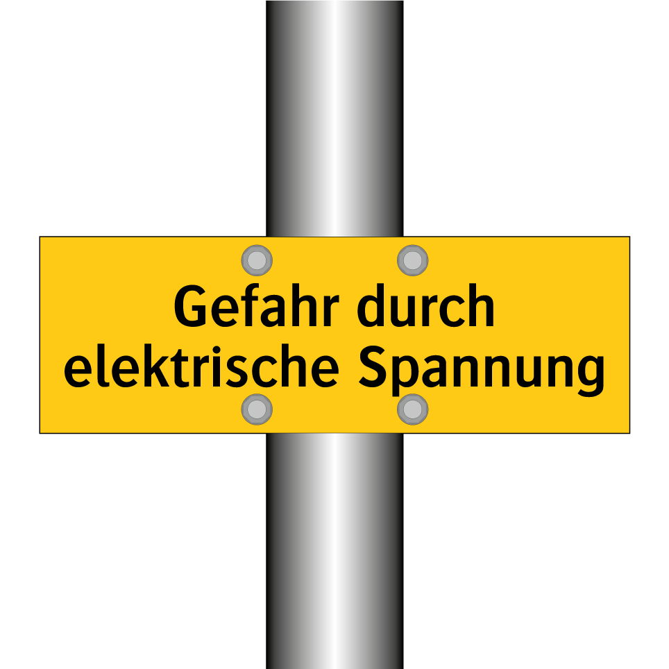 Gefahr durch elektrische Spannung