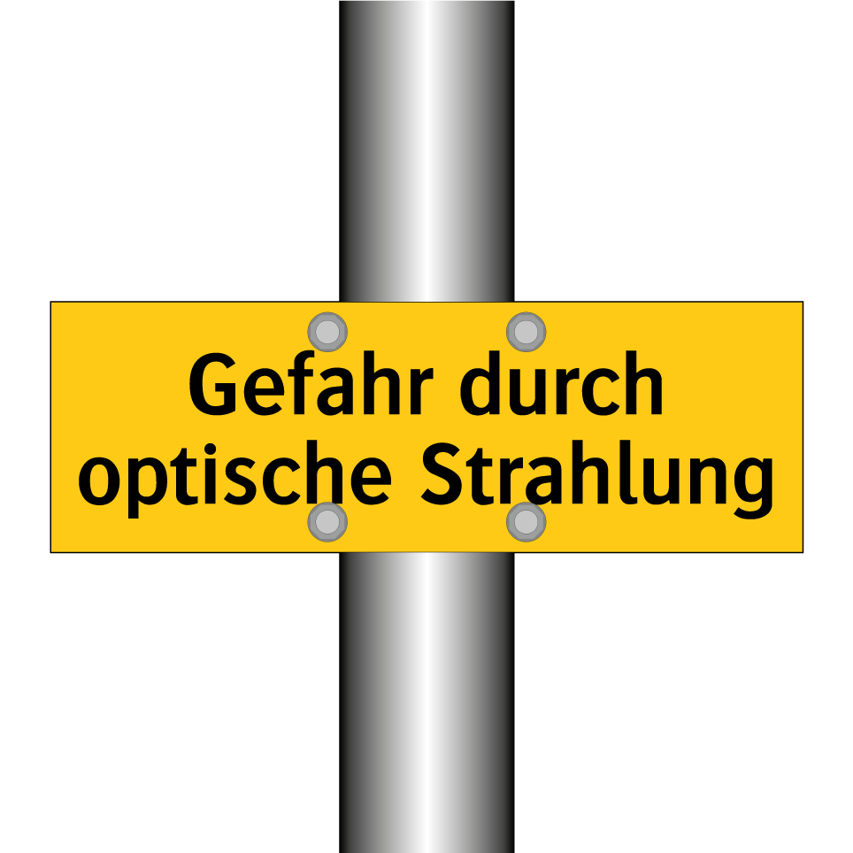 Gefahr durch optische Strahlung