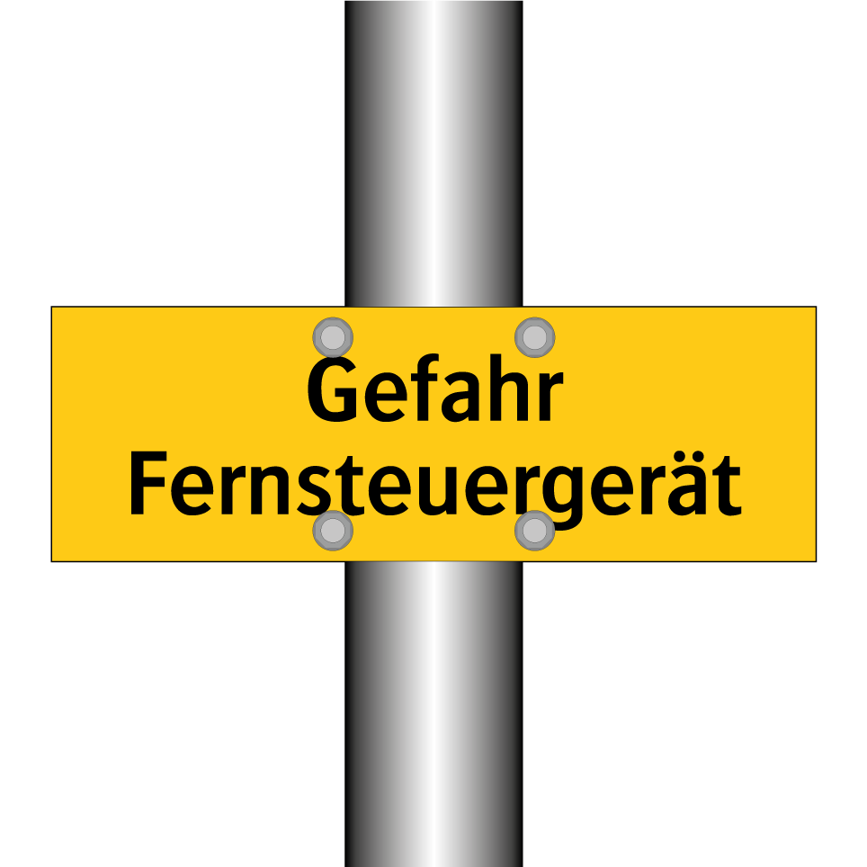 Gefahr Fernsteuergerät