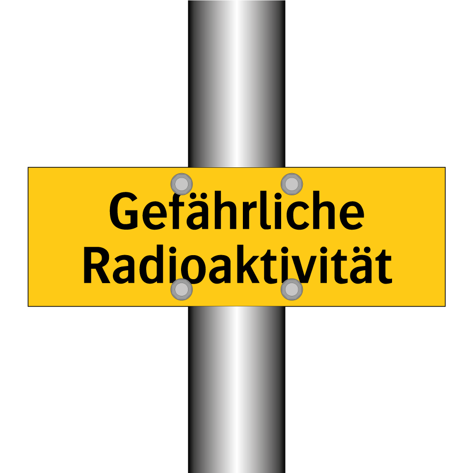 Gefährliche Radioaktivität