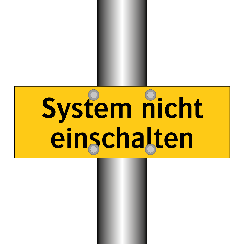 System nicht einschalten