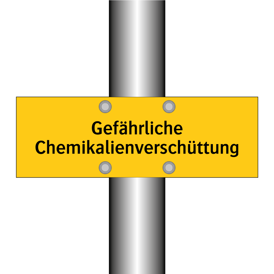 Gefährliche Chemikalienverschüttung